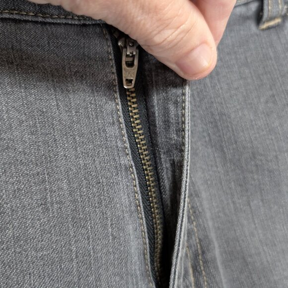 Talbots Petite Stretch Gray Denim Jeans Size 14 - Picture 7 of 11